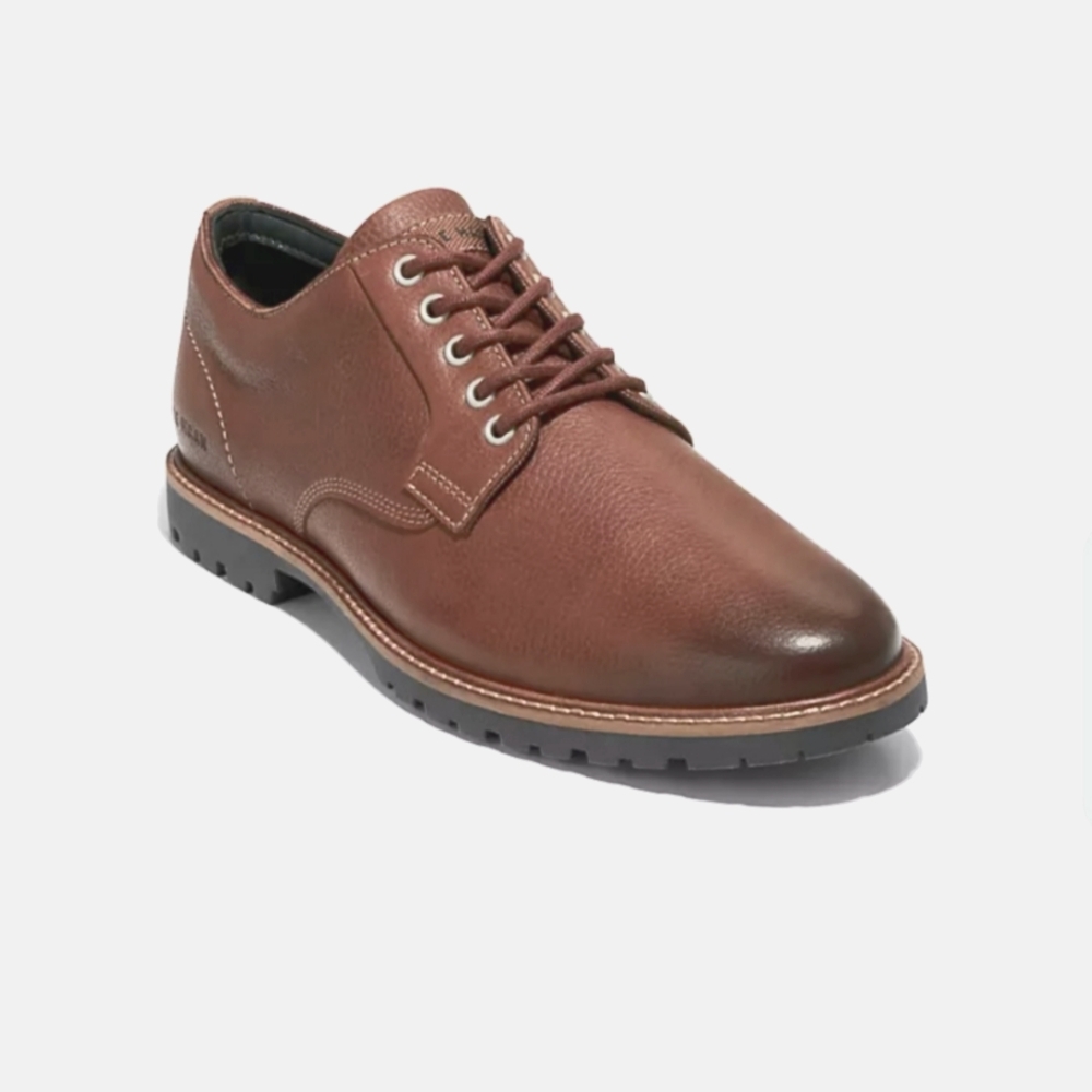 Cole Haan Midland Plain Toe Lug Sole Derby (Men) Brand New, Size 12 Brown - NWOT